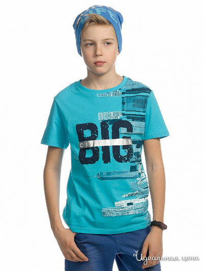 Футболка Pelican, цвет голубой