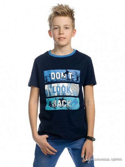 Футболка Pelican, цвет темно-синий