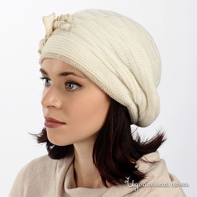 Берет Luisa Cerano&Rabe, цвет цвет молочный