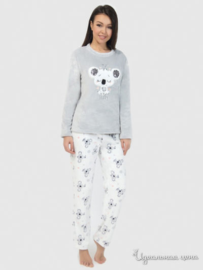 Пижама Vis-a-vis, цвет серый