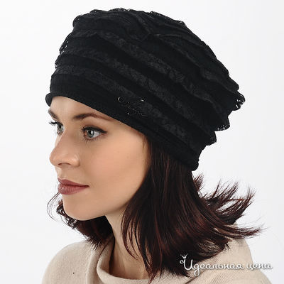 Берет Luisa Cerano&Rabe, цвет цвет черный / синий