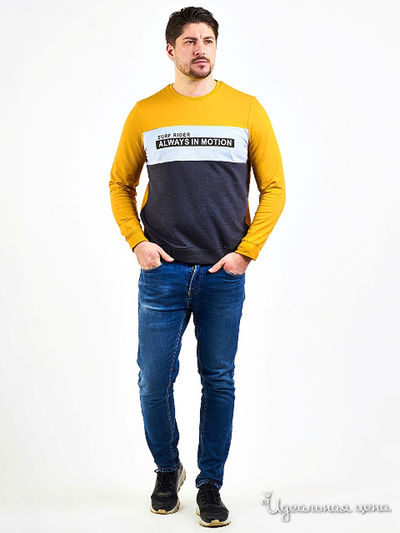 Джемпер RoxyFoxy, цвет горчичный, серый