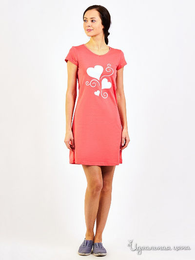 Платье RoxyFoxy, цвет коралловый