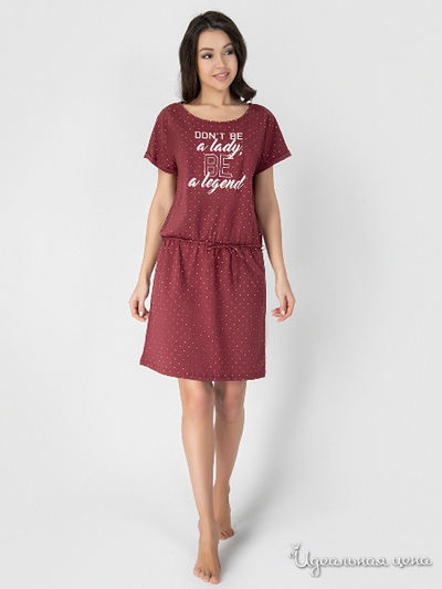 Сорочка Vis-a-vis, цвет бордовый