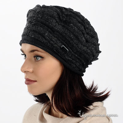 Берет Luisa Cerano&Rabe, цвет цвет темно-серый