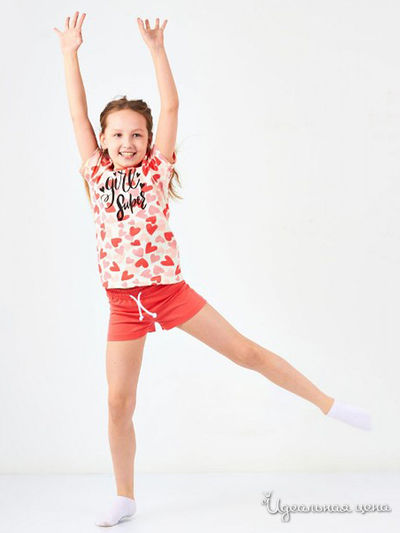 Костюм RoxyFoxy, цвет молочный, коралловый