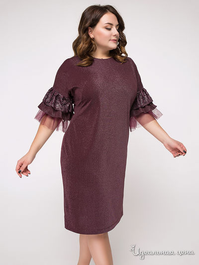 Платье LUZANA, цвет бордовый