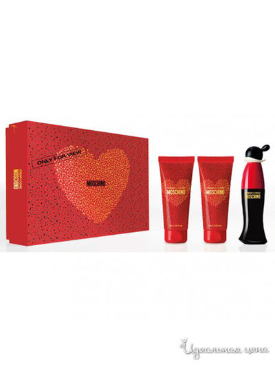 Набор Cheap And Chic: туалетная вода спрей, 50 мл; парфюмированный гель для душа в тубе, 100 мл; парфюмированный лосьон для тела в тубе, 100 мл, Moschino