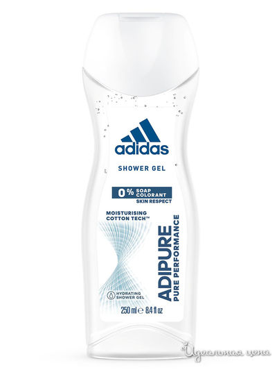 Гель для душа Adipure, 250 мл, Adidas