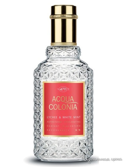 Одеколон Exhilarating – Lychee & Mint, 50 мл, 4711 ACQUA COLONIA