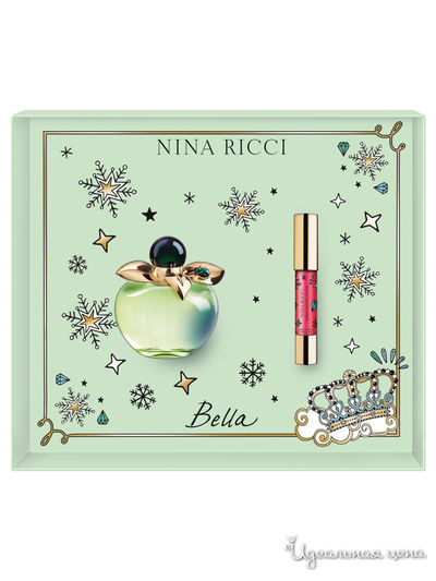 Набор Bella: туалетная вода, 50 мл; губная помада, 2,5 г, Nina Ricci