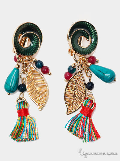 Клипсы Chantal, цвет зеленый