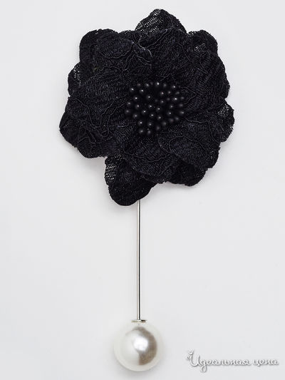 Брошь-булавка Chantal, цвет черный