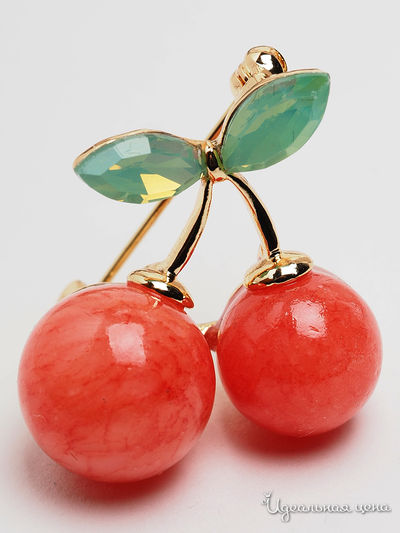 Брошь Chantal, цвет розовый