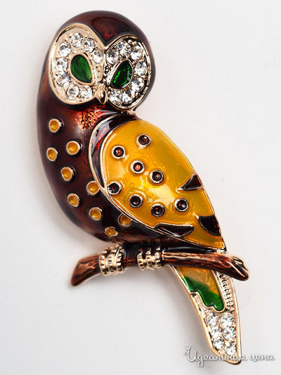 Брошь Chantal, цвет желтый