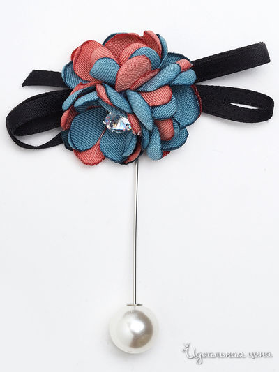 Брошь-булавка Chantal, цвет голубой