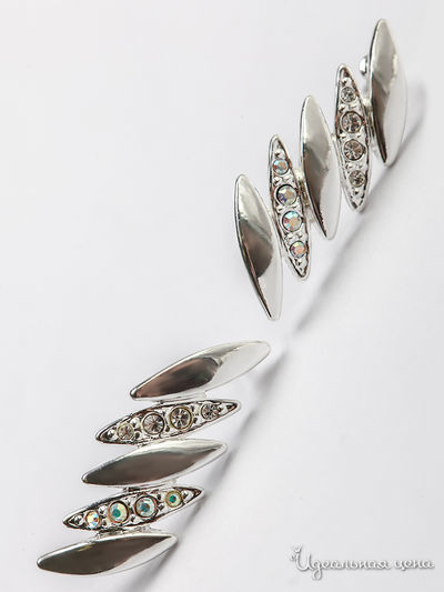 Серьги Chantal, цвет серебряный