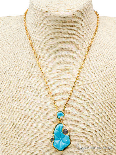 Кулон Chantal, цвет бирюзовый