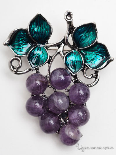 Брошь Chantal, цвет сиреневый