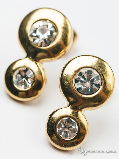 Серьги Chantal, цвет золотой