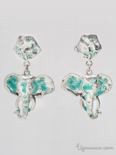 Серьги Chantal, цвет серебряный