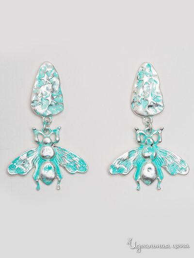 Серьги Chantal, цвет серебряный