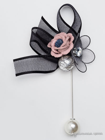 Брошь-булавка Chantal, цвет розовый