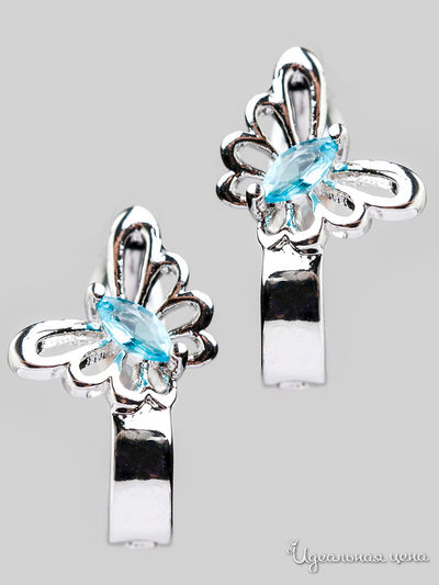 Серьги Chantal, цвет голубой