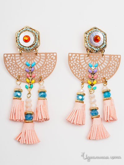 Клипсы Chantal, цвет розовый