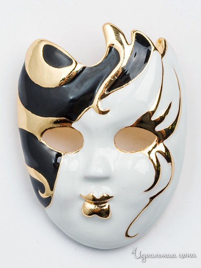 Брошь Chantal, цвет белый