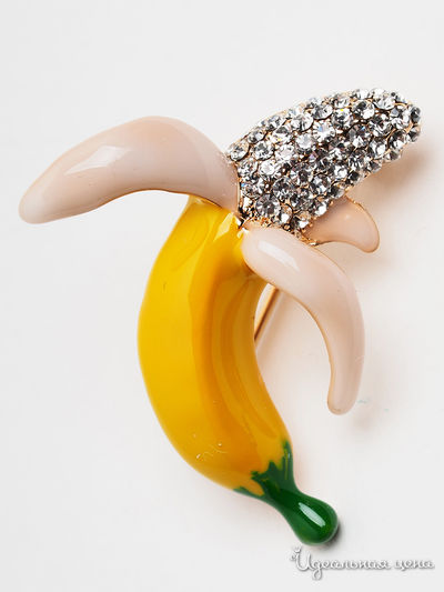 Брошь Chantal, цвет желтый