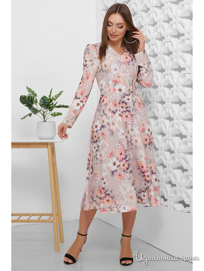 Платье MarSe, цвет бежевый