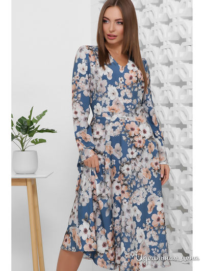 Платье MarSe, цвет синий