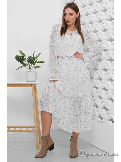 Платье MarSe, цвет белый