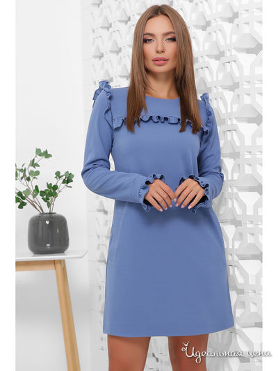 Платье MarSe, цвет голубой