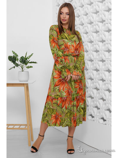 Платье MarSe, цвет зеленый