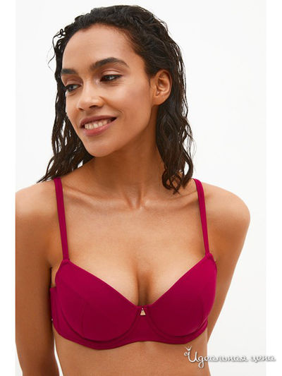 Бюстгальтер-бикини INFINITY, цвет бордовый