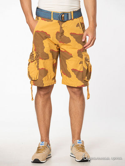 Шорты OLD COTTON, цвет оранжевый