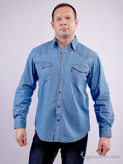 Рубашка Monolith, цвет синий