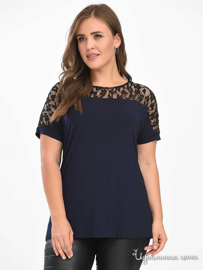 Блуза Svesta, цвет темно-синий