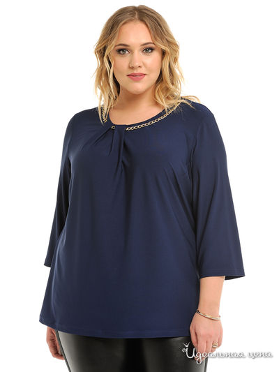 Блуза Svesta, цвет темно-синий