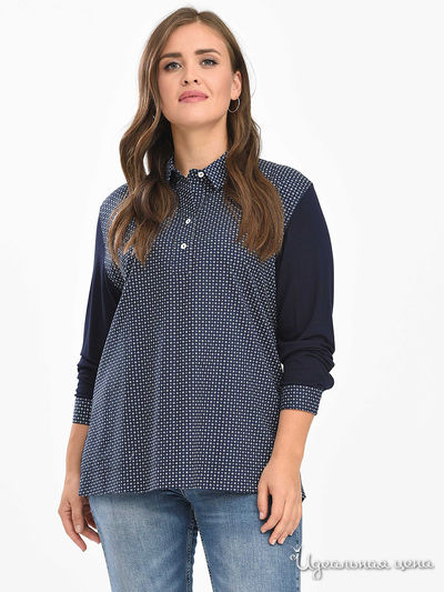 Блуза Svesta, цвет темно-синий