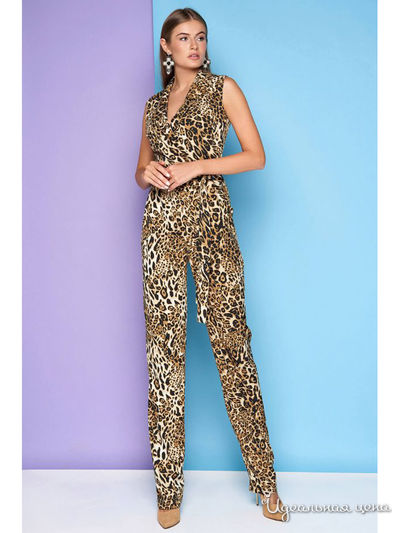 Комбинезон Jadone Fashion, цвет коричневый