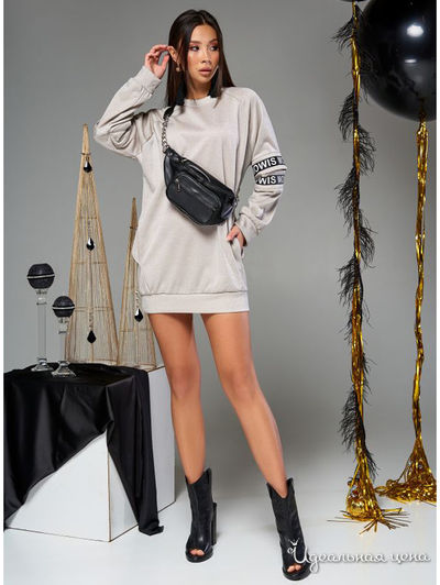 Худи MasModa, цвет бежевый