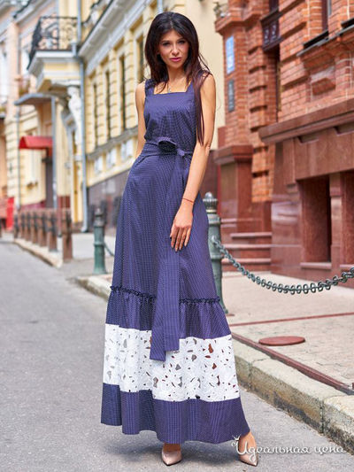 Платье Jadone Fashion, цвет темно-синий