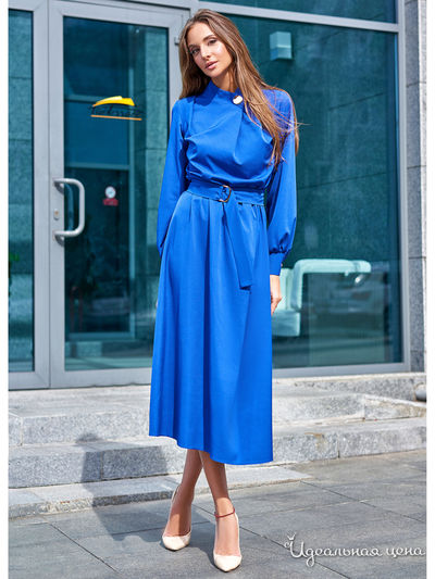 Платье Jadone Fashion, цвет ярко-синий