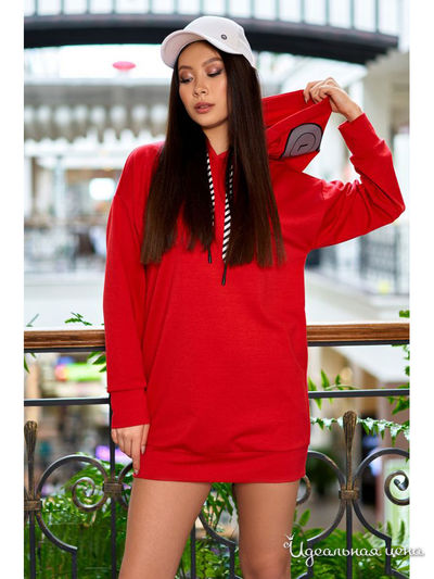 Худи MasModa, цвет красный
