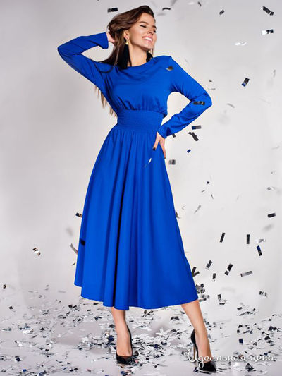 Платье Jadone Fashion, цвет ярко-синий
