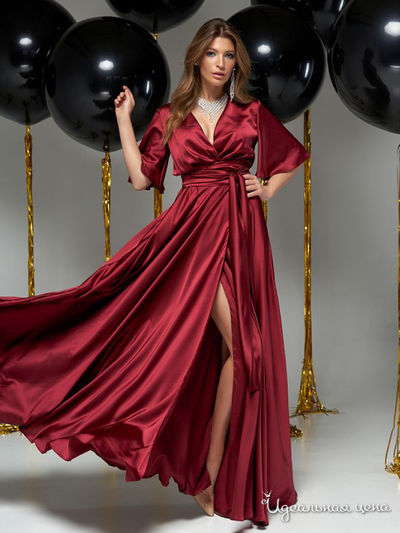 Платье Jadone Fashion, цвет красный