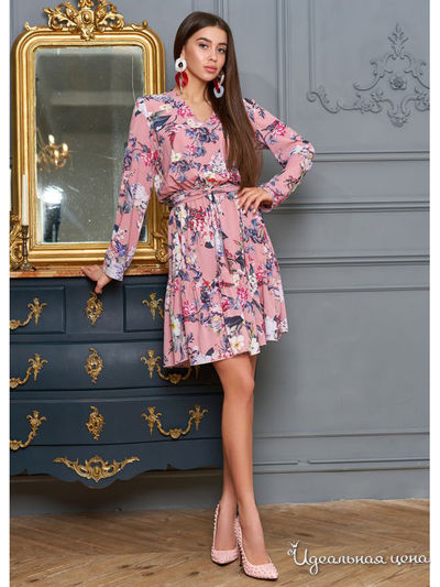 Платье Jadone Fashion, цвет розовый